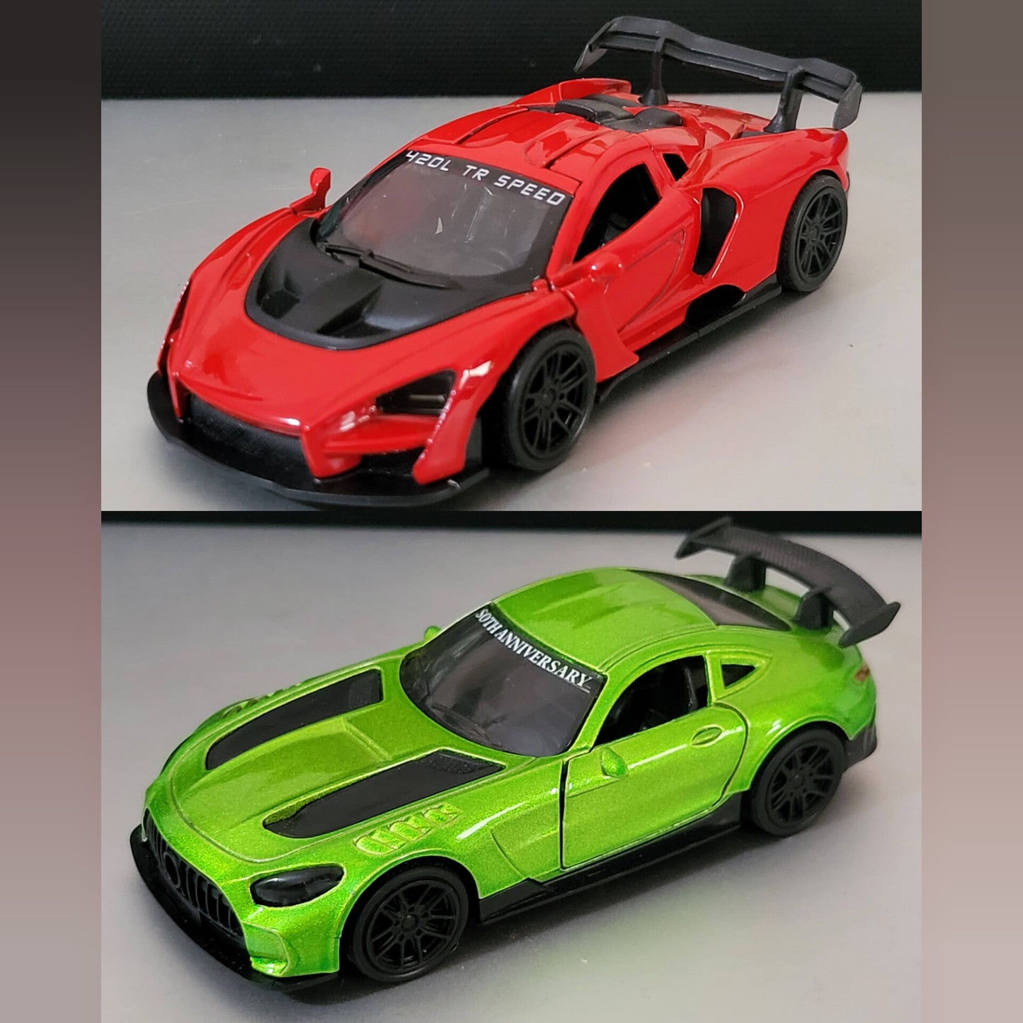 2 Metal Cars Combo