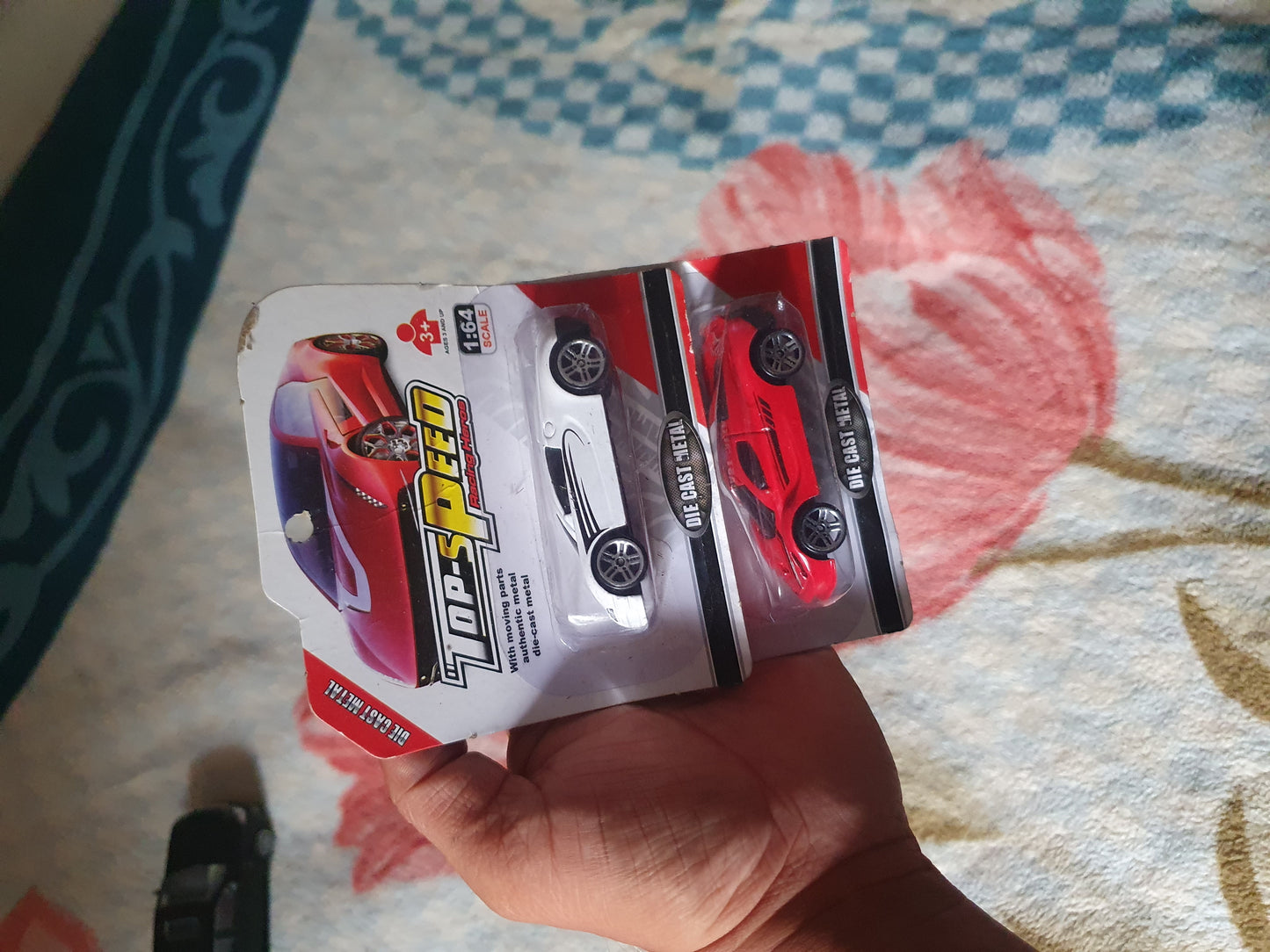 Metal Bugatti & Ferrari Combo