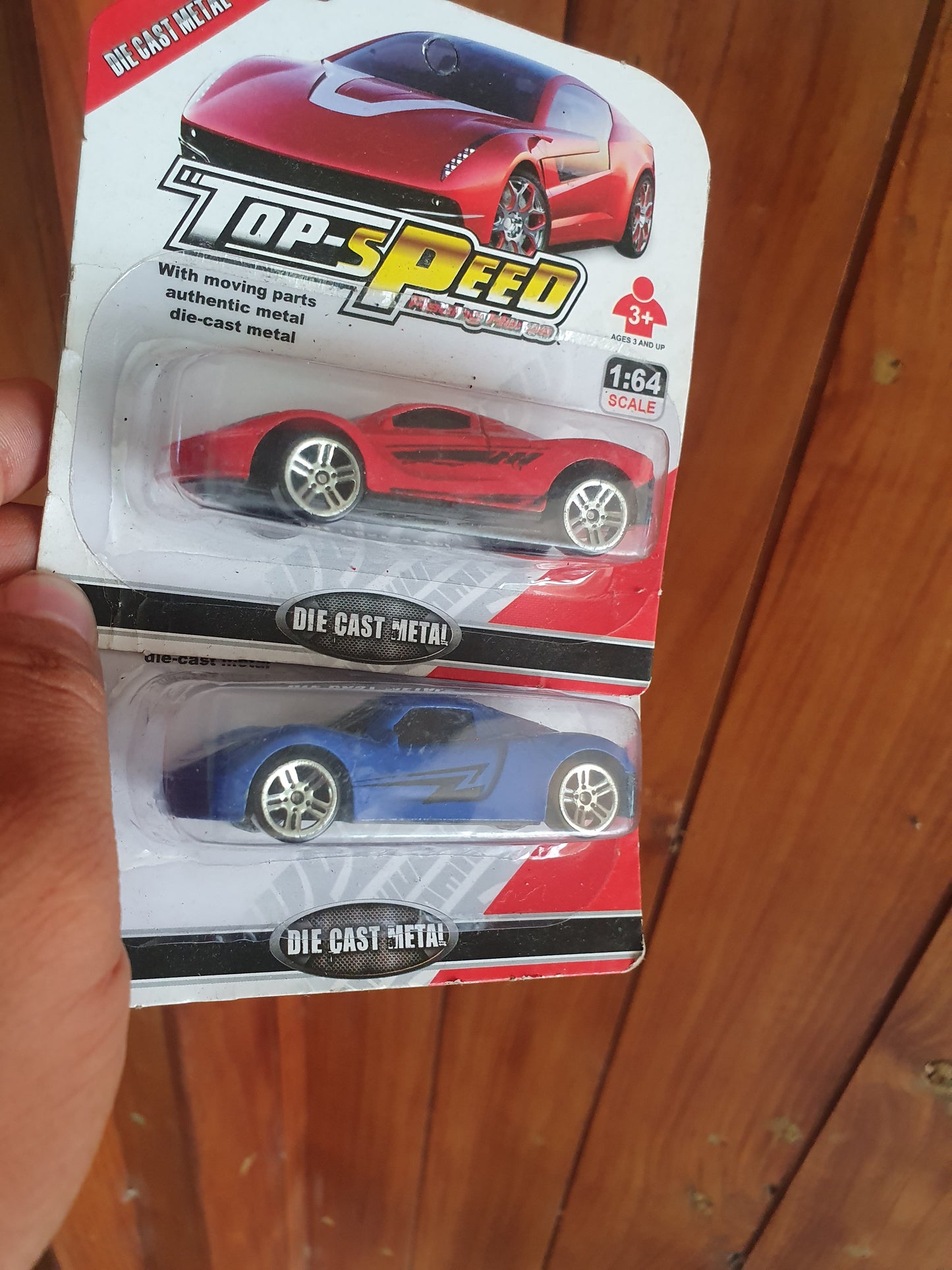 Metal Ferrari & Porsche Combo
