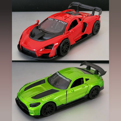 2 Metal Cars Combo