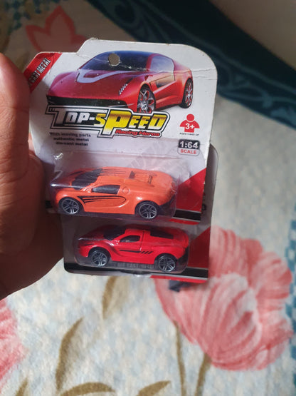 Metal Ferrari & Bugatti Combo (1:64)
