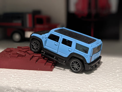 1:43 Hummer Metal