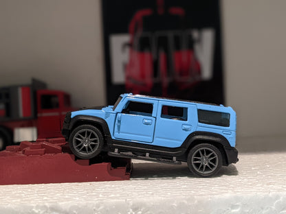1:43 Hummer Metal