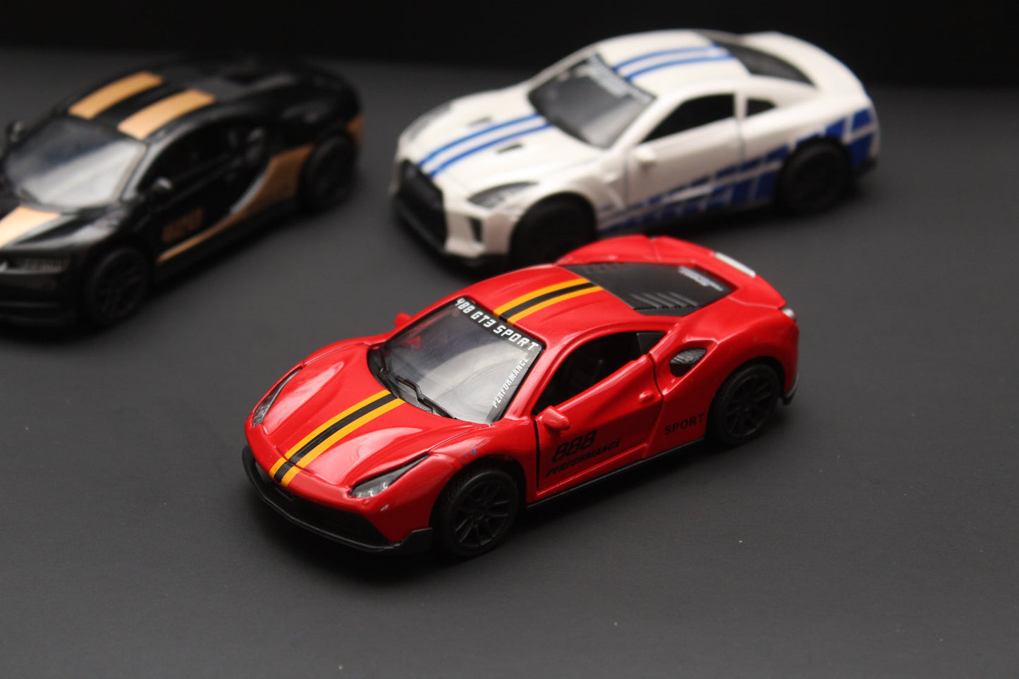 1:43 3 Cars Combo Metal