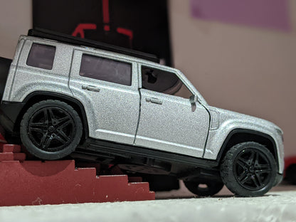 Defender Metal (1:36)Silver Colour