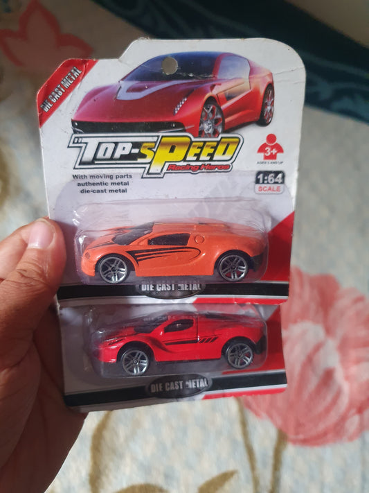 Metal Ferrari & Bugatti Combo (1:64)