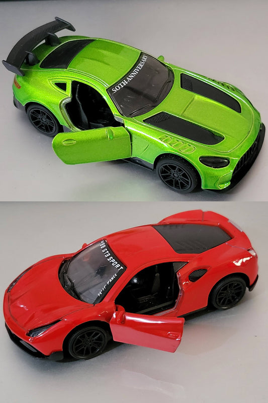 2 Metal Cars Combo (1:43)