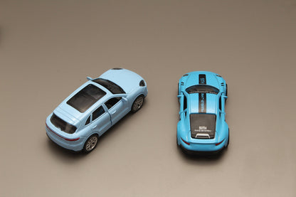 1:43 2 Porsche Combo Metal